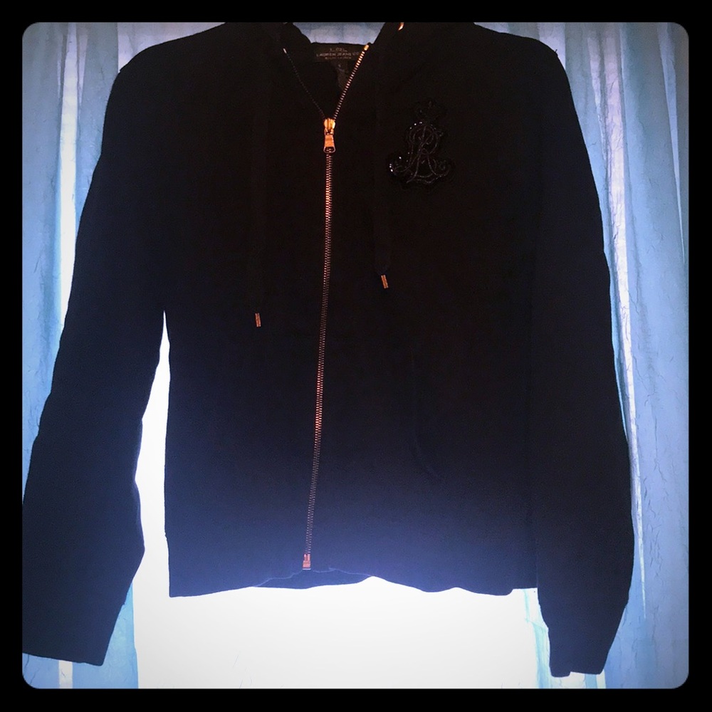 Ralph Lauren black zip up